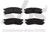 S.B.S. 1501223243 Колодки гальмівні S.B.S. 1501223243 Колодки гальмівні