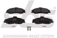 S.B.S. 1501223250 Колодки гальмівні S.B.S. 1501223250 Колодки гальмівні