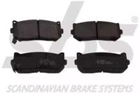 S.B.S. 1501223503 Колодки гальмівні