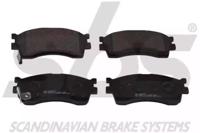 S.B.S. 1501223507 Колодки гальмівні