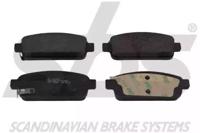 S.B.S. 1501223647 Brake pads