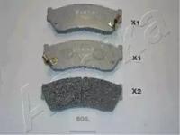 Ashika 50-08-805 Brake pads Ashika 50-08-805 Brake pads