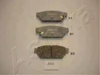 Ashika 51-05-504 Колодки гальмівні