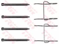 TRW PFK238 Монтажний комплект гальмівних колодок