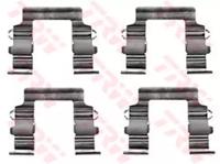 TRW PFK336 Монтажний комплект гальмівних колодок