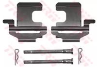 TRW PFK389 Монтажний комплект гальмівних колодок