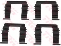 TRW PFK511 Монтажний комплект гальмівних колодок