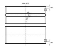 Glyco 4681CP Комплект подшипника