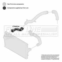 First Line/KeyParts FTH1234 Патрубок інтеркулера First Line/KeyParts FTH1234 Патрубок інтеркулера