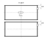 Glyco 71-3817 Вкладиші шатунні