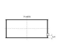 Glyco 71-4573 Підшипник кульковий Glyco 71-4573 Підшипник кульковий