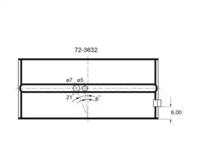 Glyco 72-3632 Комплект подшипника