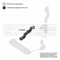 First Line/KeyParts FTH1341 Патрубок інтеркулера