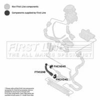 First Line/KeyParts FTH1398 Патрубок інтеркулера