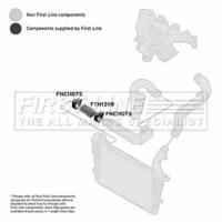 First Line/KeyParts FTH1399 Патрубок інтеркулера First Line/KeyParts FTH1399 Патрубок інтеркулера