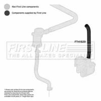 First Line/KeyParts FTH1520 Патрубок інтеркулера First Line/KeyParts FTH1520 Патрубок інтеркулера
