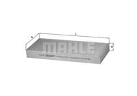 Mahle Original LA279 Фільтр салону