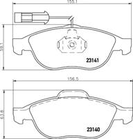 Textar 2314002 Brake pads