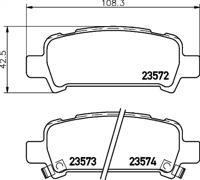 Textar 2357202 Brake pads