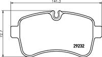 Textar 2923201 Brake pads