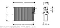 Ava VO6110 Радіатор обігрівача салону