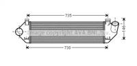Ava VOA4134 Радіатор інтеркулера