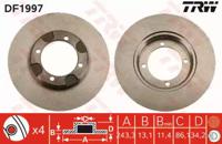 TRW DF1997 Диск гальмівний