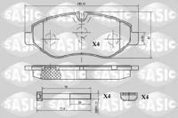 Sasic 6216039 Колодки гальмівні