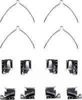 Hella 8DZ 355 202-921 Монтажний комплект гальмівних колодок Hella 8DZ 355 202-921 Монтажний комплект гальмівних колодок