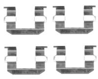 Hella 8DZ 355 203-131 Монтажний комплект гальмівних колодок