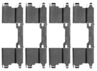 Hella 8DZ 355 203-501 Комплект монтажный дисковых тормозных колодок