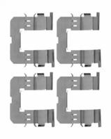 Hella 8DZ 355 204-361 Комплект монтажный дисковых тормозных колодок Hella 8DZ 355 204-361 Комплект монтажный дисковых тормозных колодок