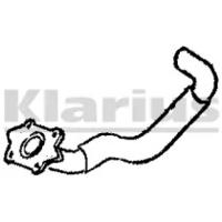 Klarius 130450 Випускна труба відпрацьованих газів Klarius 130450 Випускна труба відпрацьованих газів