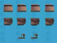 ERT 420039 Комплект монтажный дисковых тормозных колодок ERT 420039 Комплект монтажный дисковых тормозных колодок