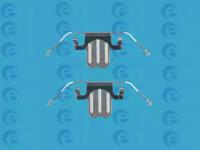 ERT 420054 Комплект монтажный дисковых тормозных колодок ERT 420054 Комплект монтажный дисковых тормозных колодок