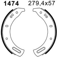 BSF 6236 Комплект колодок циліндрів і пружин барабанного гальма