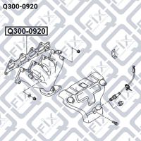 Q-FIX Q300-0920 Прокладка колектора Q-FIX Q300-0920 Прокладка колектора