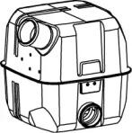 Dinex 68336 Середній кінцевий глушник ог