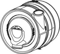 Dinex 68341 Середній глушник вихлопних газів Dinex 68341 Середній глушник вихлопних газів