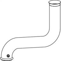 Dinex 68525 Exhaust pipe