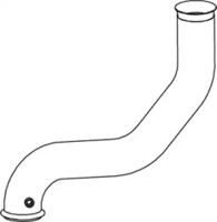 Dinex 68526 Exhaust pipe