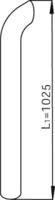 Dinex 68607 Exhaust pipe