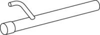 Dinex 68639 Exhaust pipe