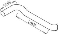 Dinex 68689 Exhaust pipe