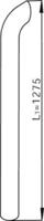Dinex 68701 Exhaust pipe