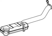 Dinex 68718 Глушник вихлопних газів кінцевий