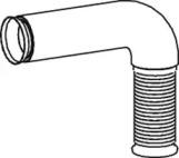 Dinex 69152 Випускна труба відпрацьованих газів