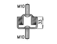 Dinex 69804 Кронштейн системи випуску відпрацьованих газів