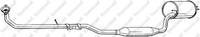 Bosal 292-511 Середній глушник вихлопних газів