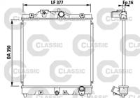 Valeo 231434 Радіатор охолодження двигуна